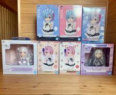 リゼロ ラム・エミリア・エキドナ・プリシラ プライズフィギュアまとめ売り[64] Amazon | セガ re:ゼロから始める異世界生活 リゼロ エキドナ