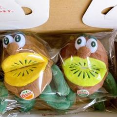ゼスプリ　キウイブラザーズ　ペア　2個セット　ぬいぐるみ　Zespri Zespri セスプリ キウイブラザーズ ぬいぐるみ 小 2点セット