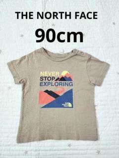 ＊ノースフェイス＊＊THE NORTH FACE＊ベージュ Tシャツ　90