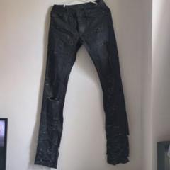 Dior HOMME ディオールオム 04ss デストロイ コーティング デニム