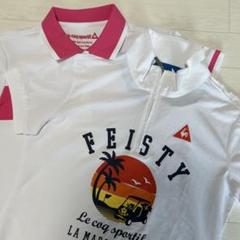 le coq sportif ゴルフ レディース ポロシャツ 2枚セットM