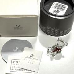 Swarovski クリスタルベアと数字6 Swarovski クリスタルベアと数字6