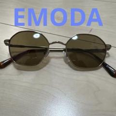EMODA オクタゴン サングラス ブラウンレンズ