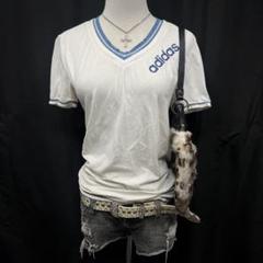 レアデザイン平成ギャル3本線adidasトラック古着屋y2kフェアリー