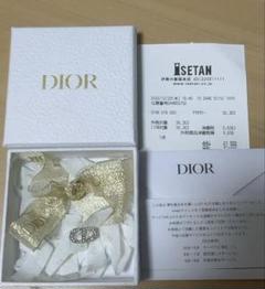 Diorピアス 片耳のみ 新品同様】Dior シルバー ピアス 片耳 専用ボックス付き