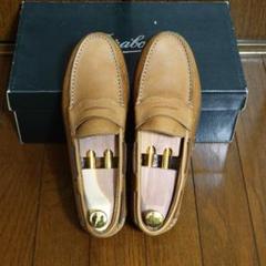 Paraboot × BEAMS コルシカマリン UK6 25cm ローファー
