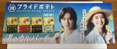 Koikeyaプライドポテト渚のカルパッチョ味 山﨑賢人 新木優子非売品パネル 湖池屋プライドポテト 渚のカルパッチョ」(2月17日発売