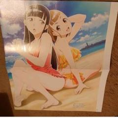 宇宙よりも遠い場所 B2タペストリーB［水着］ [宇宙よりも遠い