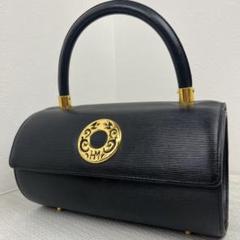 美品✨ ハナエモリ　ハンドバッグ　ネイビー　 レザー リボン 金具 フォーマル 楽天市場】HANAE MORI 森英恵 ハナエモリ ハンドバッグ 2WAY