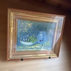 油彩額縁 金色装飾付き ブドウ - メルカリ
