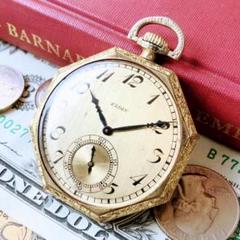 #3573【シックな一品】メンズ 懐中時計 エルジン ELGIN 機械式 動作品 3573【シックな一品】メンズ 懐中時計 エルジン ELGIN 機械式 動作品