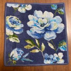 新品 フェイラー FEILER タオルハンカチ Diana blue 青