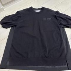 Sacai サカイマン　コンビネーション　切替半袖　3 size アンダーカバー sacai サカイ 袖レザー ライダース サイズ3