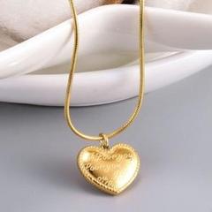 【品質保証】愛の告白LOVE YOUネックレス18 K金鎖骨チェーン