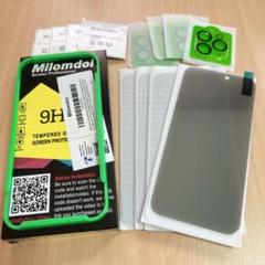 iPhone 15 Pro Max用 4パック強化ガラスカメラレンズ付