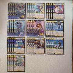 中*西様 デュエルマスターズ 邪神vs邪神光文明デッキパーツ デュエル・マスターズ TCG DM25-RP2 王道W 第2弾 邪神vs邪神II