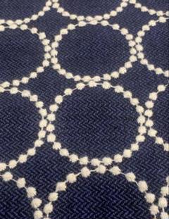 ミナペルホネン　タンバリン　navy 　ネイビー　生地
