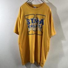 T-89 STMA KNIGHTS SWIM & DIVETシャツXL イエロー