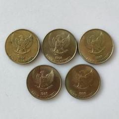 シリアルナンバー入り記念貨幣 75000ルピア 2025年最新】インドネシア 5 ルピアの人気アイテム - メルカリ