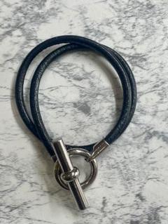 ⭐️新品未使用✨今年8月購入品⭐️HERMES グレナン ドゥブルトゥール レザーブレスレット 《グレナン》 ドゥブルトゥール | Hermès