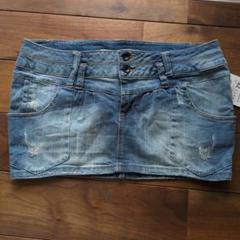 ザラ　ZARA　デニムタイトスカート EUR 42のサムネイル
