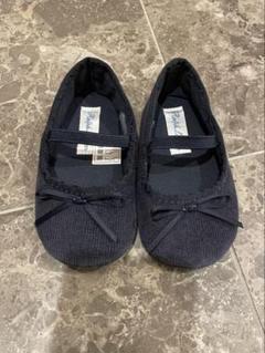 美品LAUREN RALPH LAUREN ブラックバレエシューズ LAUREN RALPH LAUREN R01H Jayna