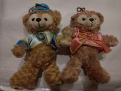 ダッフィー シェリーメイ ぬいぐるみバッジ イースター