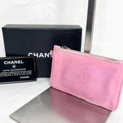 【CHANEL】ぴかぴかパテントが可愛い☆多機能コインケース☆シルバー☆ CHANEL】ぴかぴかパテントが可愛い☆多機能コインケース☆シルバー☆