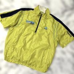 美品☆le coq sportif ゴルフ ハーフジップジャケット　半袖　雨具に