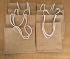 無印良品 ジュートマイバッグ　8枚セット