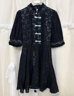 ManonMimie】Puff Sleeves Ribbon Hem OP | Manon Tokyo