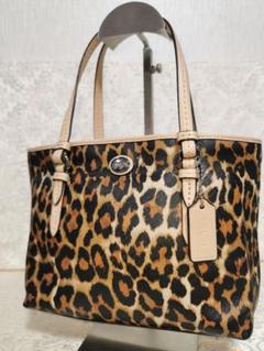 コーチ COACH ヒョウ柄 レオパード ミニ　ハンドバッグ F52533 COACH コーチ レオパード柄 ショルダーバッグ｜Yahoo!フリマ（旧