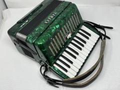 YAMAHA A-25・25鍵 アコーディオン・レトログリーン