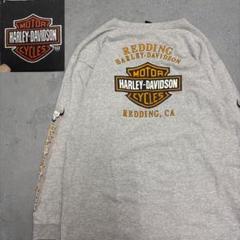 WC651 00s Harley-Davidson バックプリント ロンT