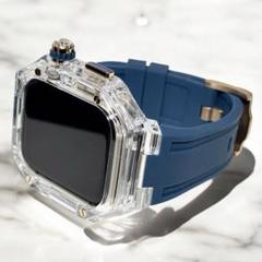 cn01⭐︎アップルウォッチバンド ラバーベルトカバー AppleWatchケース