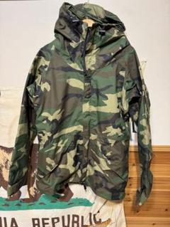 アルファ製 迷彩柄 パーカー 軍物 アーミー ECWCS B'z 稲葉着
