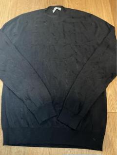 新品ヴァレンチノVALENTINOカシミヤ100％半袖ニット#Lセーター）グレー ヴァレンチノ カシミヤ100％ 半袖ニット（セーター） グレー #L