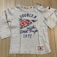 DOUBLE.B グレー 長袖Tシャツ 90のサムネイル
