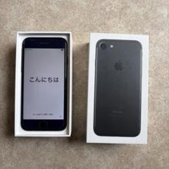 iphone7ブラック　だぃなそ Apple iPhone 7ブラック本体 - メルカリ