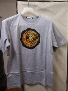 MARK & LONA スカルプリント Tシャツ グレーL