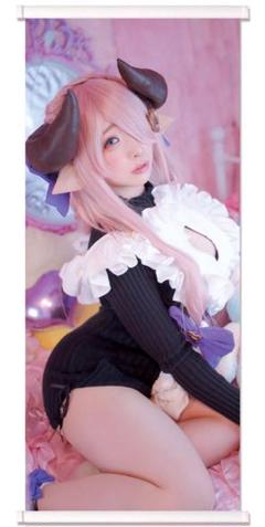 グラブル コスプレ みぃこ バレンタインナルメア タペストリー グラブル コスプレ みぃこ バレンタインナルメア タペストリー