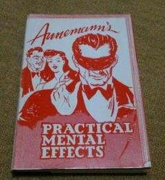 手品 Annemann's Practical Mental Effects