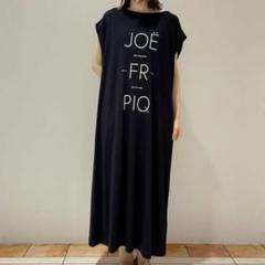 未使用品 ジェラートピケ 【JOEL ROBUCHON】レーヨンロゴワンピース m52755574676_1.jpg?1720454290