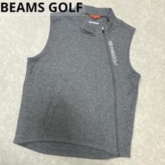 BEAMS GOLF レディース ベスト S 新品 アイボリー 刺繍ロゴ 日本製 B:MING LIFE STORE by BEAMS｜【7/10再値下げ】コード 刺繍