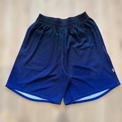 ボーラーホリックバスパン青 美品 ballaholic ボーラホリック バスパン バスケ ショート
