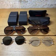 アイルトンセナ使用モデルBOSS Carrera ラウンド型サングラス