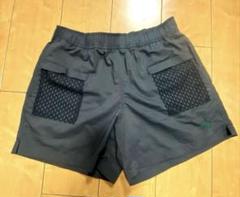 BUDO メッシュポケット付き黒ショートパンツ XSサイズ BUDO メッシュポケット付き黒ショートパンツ XSサイズヴィン