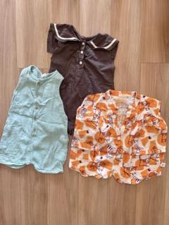ベビー服 3点セット サロペット