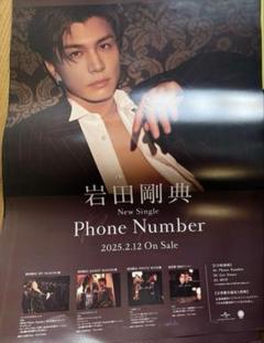 岩田剛典 販促 ポスター 非売品　 丸めて段ボール梱包　 B1 岩田剛典 販促 ポスター 非売品 丸めて段ボール梱包 B1 の通販