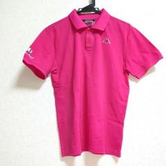 Kappa カッパゴルフピンク ポロシャツ メンズL